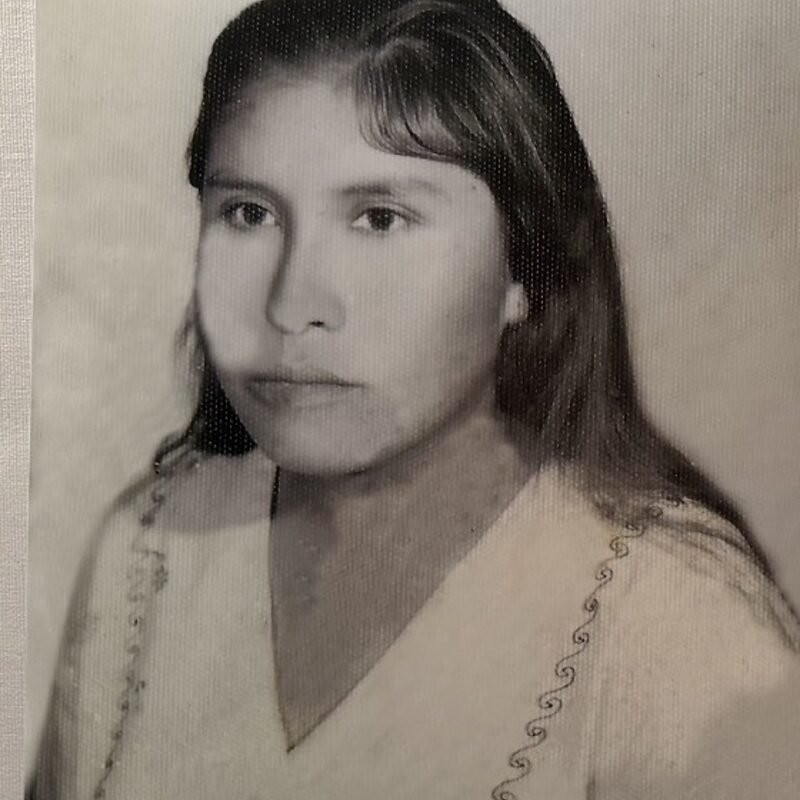 Foto restaurada en blanco y negro, lista para enmarcar